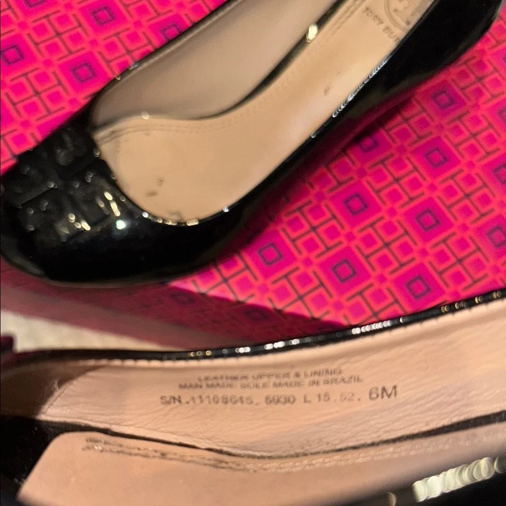 Tory Burch Black Heeled Elegance - Picture 4 of 5